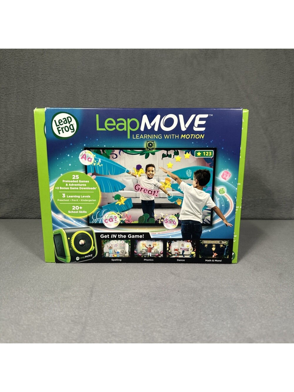 LeapFrog LeapMove Learning with Motion Electronic Learning System Ages 4-7